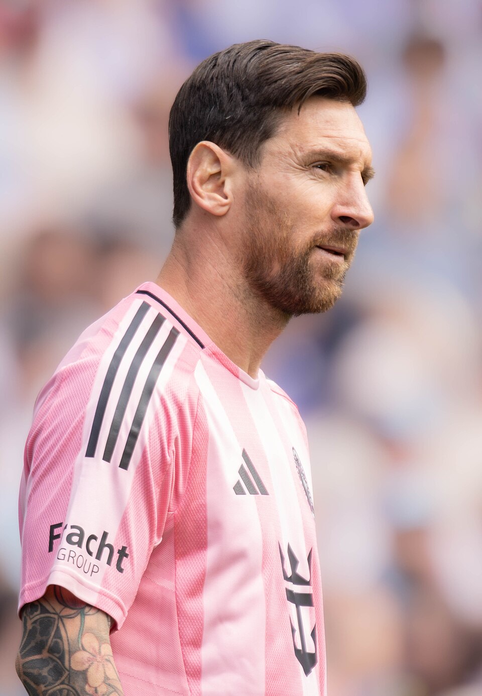 Lionel Messi con la camiseta del Inter Miami en mayo de 2025